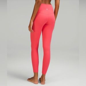 Lululemon Align High Rise Leggings 28” in Raspberry